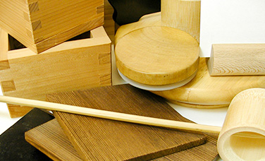 丹羽コルク興業の木製品